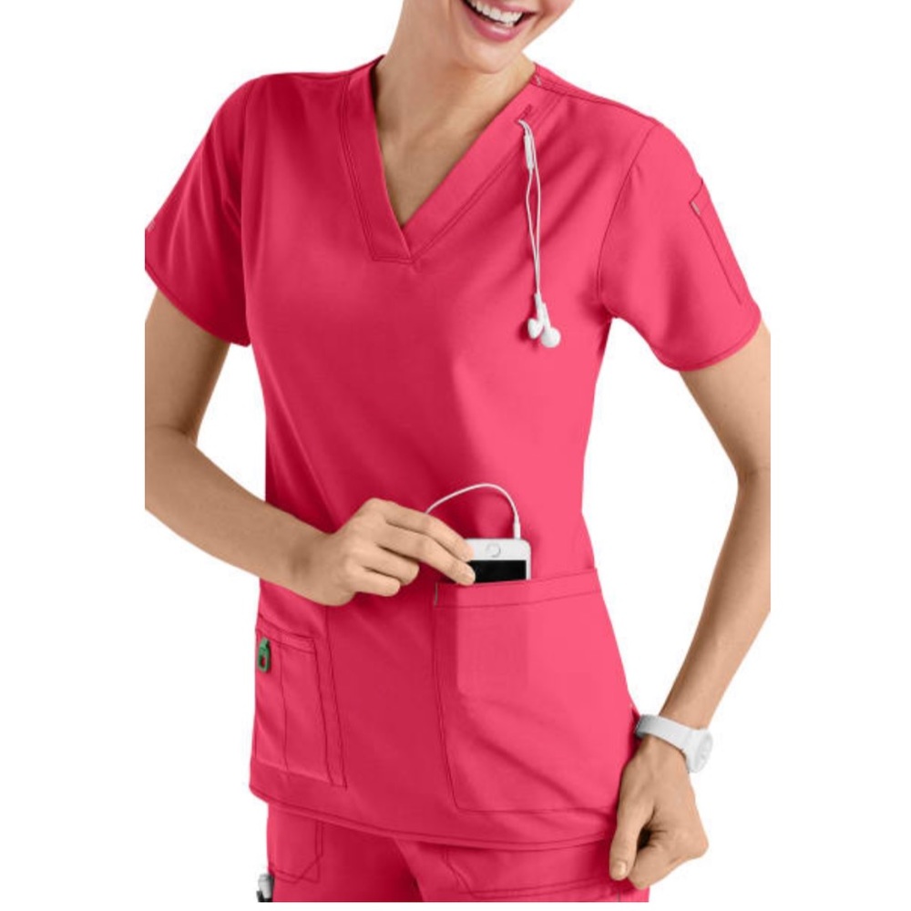 Carhartt Cross Flex V-Neck Media Scrub Top